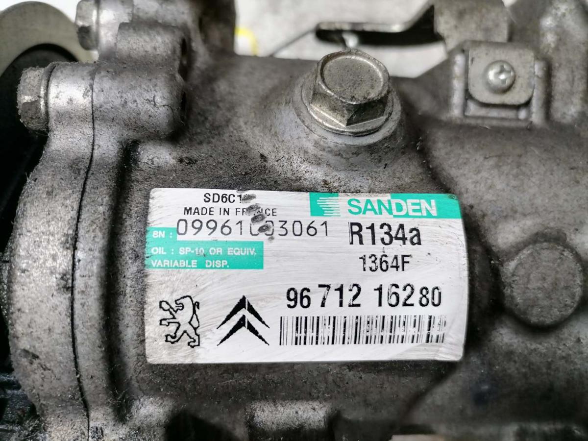 Citroen C3 Picasso original Klimakompressor 1.4 16V 70kw Bj.2010